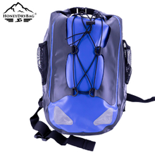 PVC Tarpaulin Waterproof Backpack with Reflective Tape