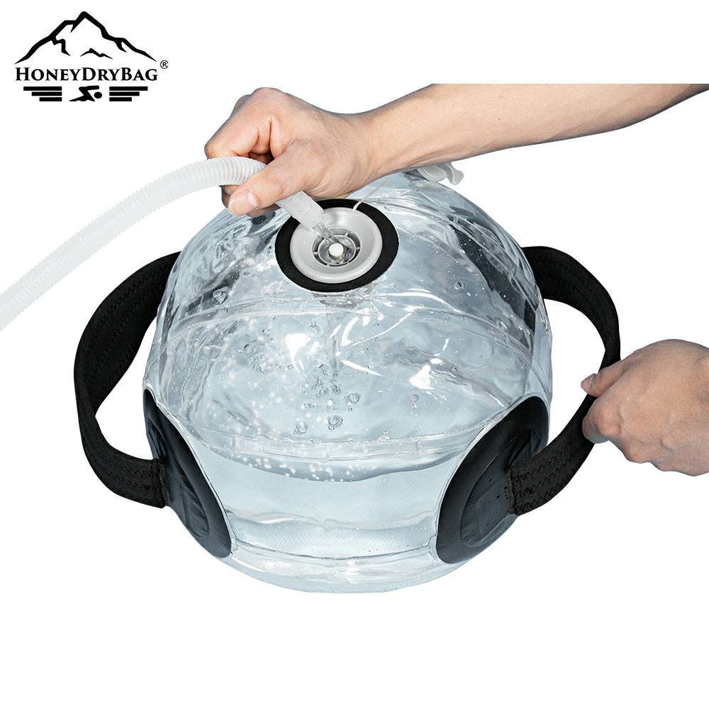 13L PVC 1mm Aqua Medicine Ball Aqua Fitness Bag Workout Training Ball 