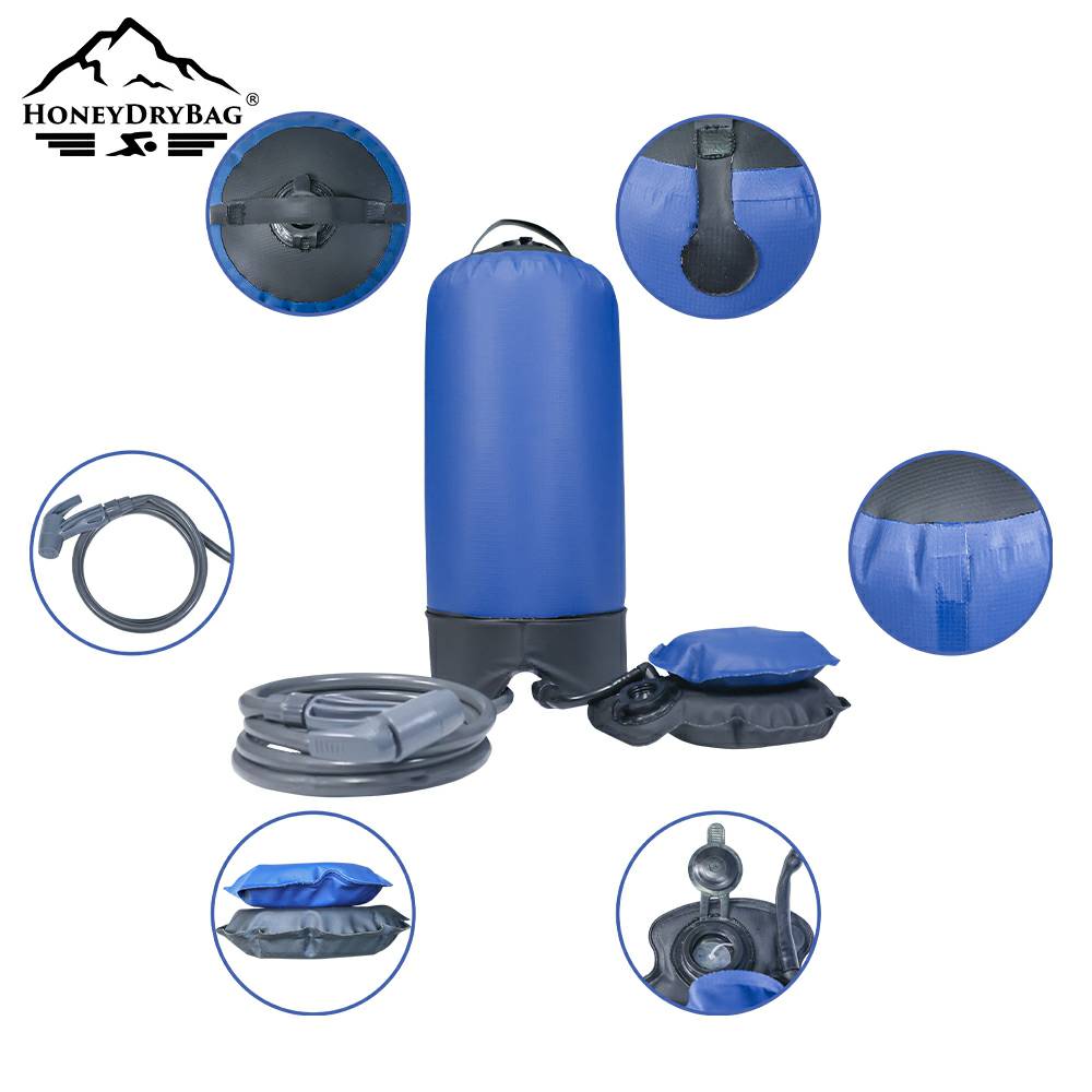 Portable Pressure Camping Shower with Pressure Foot Pump